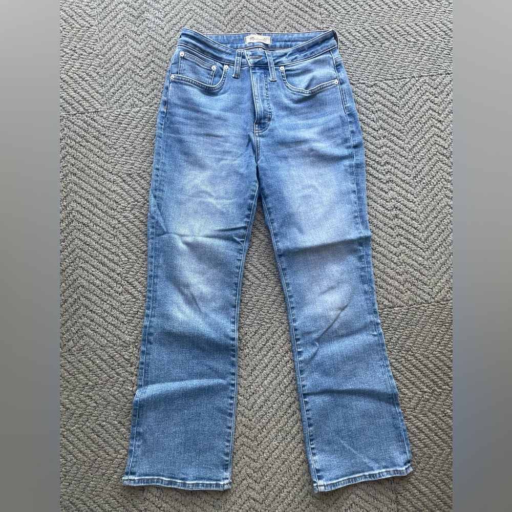 Madewell Kickout Petite Crop Jeans